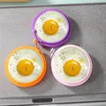 Moule rond en silicone pour omelette œuf frit pansement poêle four cuisine petit déjeuner 2/1