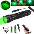 Lampe de poche de chasse professionnelle 1 mode 501B torche vert rouge Dulaluminum Night