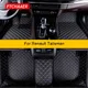 FTCHuto ER-Tapis de sol de voiture personnalisés pour Renault Carpets Carpets Carpets Coche