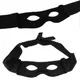 Masque de ixExquis pour Hommes et Enfants Blague de Méchant Bandit Zorro Costume de ixà Thème Tim