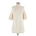 Moth Casual Dress - Sweater Dress: Ivory Dresses - Women's Size X-Small