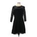 Ann Taylor LOFT Cocktail Dress: Black Dresses - Women's Size 10