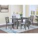 Gracie Oaks Rectangular 48" L x 29.5" W Dining Set in Gray | Wayfair 2D10EC746F76424B9FE674B2B69339FC