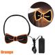 lueur dans le noir led noeud papillon lumineux clignotant cravate pour fête d'anniversaire mariage décoration de noël halloween cosplay costume