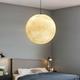 led pendant light 15cm moon light chandelier style nordique chambre planet ball étude et restaurant outillage moon-light lamp internet celebrity ins lampes