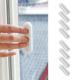 8 pièces poignées de porte auto-adhésives pour fenêtre armoire tiroir armoire poignée de porte coulissante verre antidérapant poignées auxiliaires