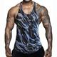 Homme Débardeur Top Maillot de Corps Débardeur dos nageur T-shirt sans manches camouflage Col en U Sport Loisir Vacances Sans Manches Imprimer Vêtement Tenue Mode du quotidien Sport