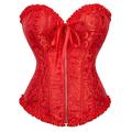 Rococo Punk et gothique Epoque Médiévale Steampunk Bustier Sur Poitrine Lingerie Bustier Bodyshaper Femme Fermez 12 os en plastique Mariage robe demoiselle d honneur Corset