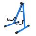 Hellery Guitar Stand Guitar Folding Stand A Frame Guitar Accessories Universal Non Slip Floor Guitar Stand for Banjo Classical Guitar Blue