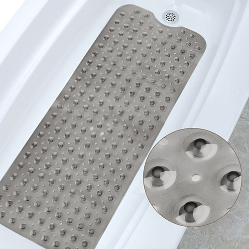 tapis de bain tapis de baignoire antidérapant extra long douche de salle de bain antidérapante baignoire antibactérienne nouveau la baignoire de salle de bain salle de bain antidérapante coussin de