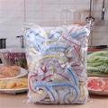 100 pièces couverture alimentaire jetable pellicule plastique de qualité alimentaire pe film de conservation sac épaissi jetable bol couverture