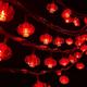 3 m/6 m led guirlande lumineuse décoration du nouvel an mariage fête d'anniversaire fournitures noeud chinois lanterne printemps festival lampe de noël