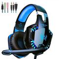 G2000 Casque Gamer Sur l'oreille Prise audio 3,5 mm PS4 PS5 XBOX Stéréo Son surround Mic intégré pour Apple Samsung Huawei Xiaomi MI Usage quotidien PlayStation Xbox Ordinateur PC