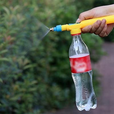 Pulvérisateur manuel à pression d'air, arroseur de bouteille de boisson réglable, buse d'arrosage de jardin, outil de pulvérisation