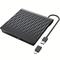 lecteur cd/dvd externe pour ordinateur portable usb 3.0 Graveur de CD/DVD externe type-c, graveur de CD/dvd/rw pour ordinateur portable, imac, macbook, compatible avec windows
