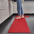 Tapis et tapis de cuisine, tapis de sol rembourré anti-fatigue, tapis en mousse confortable en cuir PU pour la maison, le bureau, l'évier, la buanderie, les bureaux debout