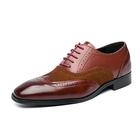 Homme Oxfords Chaussures derby Chaussures formelles Chaussures Bullock Chaussures habillées Décontractées Britanique du quotidien Soirée Evénement Fête de la St. Patrick Polyuréthane Lacet Bleu