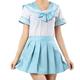 Femme Fille Etudiant / Uniforme d'écolier Écolières Etudiant Costume de Cosplay Pour Halloween La Saint Valentin Mascarade Adolescent Adulte Haut Jupe Costume