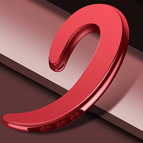 Casque sans fil à conduction osseuse Bluetooth 5.3 Écouteur Stéréo Écouteurs Sport Universels Oreillette Bluetooth 5.3 Casque sans Fil Sportif Universel Cadeau de Saint-Valentin