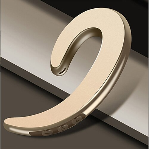 Casque sans fil à conduction osseuse Bluetooth 5.3 Écouteur Stéréo Écouteurs Sport Universels Oreillette Bluetooth 5.3 Casque sans Fil Sportif Universel Cadeau de Saint-Valentin