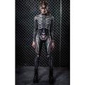 squelette / crâne costume de cosplay bodys adulte femme cosplay Halloween représentation soirée Halloween carnaval d'Halloween mascarade facile costumes d'Halloween mardi gras