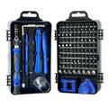 Ensemble de tournevis de précision 115 en 1, kit d'outils de bricolage, kit d'outils pour réparer les lunettes de montre d'ordinateur portable de téléphone portable, petit kit de tournevis portant une mallette à outils