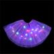 Enfants Fille Jupe violet foncé Rose Dragée Violet Couleur Pleine Transparent LED Soirée basique