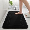 1 tapis de bain en mousse à mémoire de forme, tapis de bain antidérapant, tapis antidérapant pour salle de bain, tapis de sol absorbant antidérapant, tapis de pied de salle de bain lavable en machine,