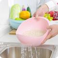 Bassin de panier de lavage de cuisine multifonctionnel 1pc: caractéristiques pratiques pour laver le riz, évacuer l'eau plus - parfait pour toutes les utilisations en cuisine !