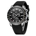 Montres à quartz BENYAR pour hommes Montre chronographe Mouvement analogique à quartz Montre de designer sportive élégante 30M Étanche Cadeau élégant pour hommes