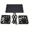 Ventilateur de climatisation USB portable – Mini refroidisseur évaporatif avec fonction humidificateur et purificateur pour camping-car bureau chambre