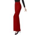 Danse latine Danse de Salon Danse de la salsa latine Pantalon Couleur Pure Femme Utilisation Usage quotidien Taille haute Polyester