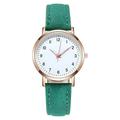 Femmes montre mode casual ceinture en cuir montres lumineuses simples dames petit cadran horloge à quartz robe montres reloj mujer