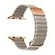 Compatible avec Bracelet Apple Watch 38mm 40mm 41mm 42mm 44mm 45mm 49mm Fermoir en métal Femme homme Cuir Bracelet de remplacement pour iwatch Ultra 2 Series 9 8 7 SE 6 5 4 3 2 1