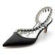 Femme Chaussures à Talons Chaussures de mariage Cadeaux de Saint-Valentin Chaussures bling-bling Soirée Sandales de mariage Chaussures de mariée Chaussures de demoiselle d'honneur Eté Printemps Strass