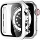 Boîtier de montre avec protecteur d'écran Compatible avec Apple Watch Series 8 7 41mm 45mm / Series 6 5 4 SE 40mm 44mm / Series 3 2 1 38mm 42mm Résistant aux rayures Résistant à la poussière Tout