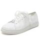 chaussures de mariage pour femmes mariée demoiselle d'honneur confort preppy décontracté baskets de marche noir blanc ivoire broderie dentelle brodée satin à lacets talon plat bout rond chaussures saint valentin cadeaux fête