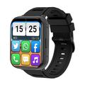 696 PG668 Montre intelligente 2.08 pouce 4G LTE Cellular Montre intelligente téléphone Bluetooth 4G Podomètre Moniteur d'Activité Moniteur de Fréquence Cardiaque Compatible avec Android iOS Femme