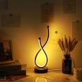 Lampe de table à gradation usb, design créatif minimaliste moderne, 3 couleurs, lampe d'ambiance de chevet pour salon