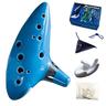 12 trous ocarina céramique alto c légende de l'instrument de musique flûte ocarina