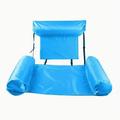 flotteur de piscine hamac chaises eau chaise flottante pour adultes piscine gonflable chaise longue d'été portable doux chaise de natation pour la plage fête à thème d'été plaisir de l'eau