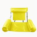 flotteur de piscine hamac chaises eau chaise flottante pour adultes piscine gonflable chaise longue d'été portable doux chaise de natation pour la plage fête à thème d'été plaisir de l'eau