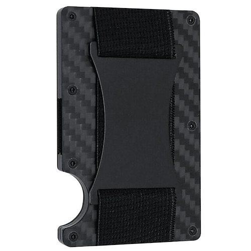Porte-Cartes de Crédit Métal Nom du titulaire de la carte Poche Protecteur de Carte de Crédit pour Hommes