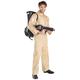 Ghostbusters Déguisements Thème Film / TV Costume de Cosplay Homme Femme Cosplay de Film Salopette Ensemble d'accessoires Salopettes Sacs Carnaval Mascarade Collant / Combinaison Sac