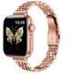 Bijoux Bracelet Compatible avec Bracelet Apple Watch 38mm 40mm 41mm 42mm 44mm 45mm 49mm Homme Paillettes Cristal Acier Inoxydable Bracelet de remplacement pour iwatch Series Ultra 8 7 SE 6 5 4 3 2 1