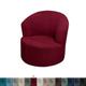 housse de chaise pivotante extensible housse de chaise décontractée accent style moderne housse de chaise à bras rond protecteur de meubles épaissir spandex jacquard housse lavable