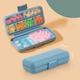 Boîte de rangement de pilules scellée portable 1 pc, mini boîte à pilules portable à compartiment, étui à pilules de voyage, récipient à médicaments