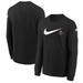 "Youth Nike Black New Orleans Pelicans Swoosh Long Sleeve T-Shirt"