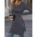 femme petite robe noire robe de travail robe décontractée petite robe noire mode bureau travail quotidienmode mini robe bouton col rond manches longues uni noir blanc gris automne hiver xxl