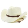 Chapeaux de cowboy pour femmes, bande de sculpture rétro, chapeaux occidentaux